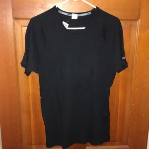 Men’s Large ribbed shirt sleeved muscle T-shirt